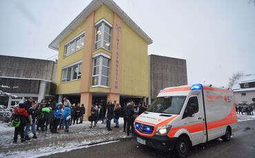 Welzheim Großeinsatz im Limes-Gymnasium_0