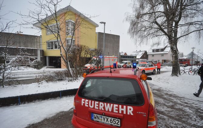 Welzheim Großeinsatz im Limes-Gymnasium_2