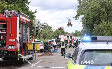 Schwerer Unfall auf der alten B 14_0