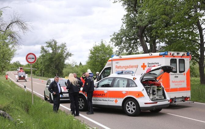 Schwerer Unfall auf der alten B 14_3