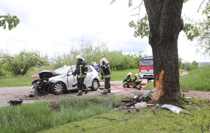 Schwerer Unfall auf der alten B 14_4