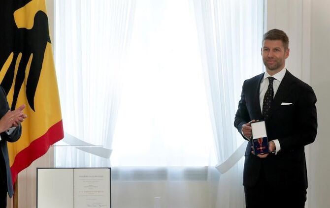 Bundespräsident verleiht Verdienstorden an Thomas Hitzlsperger