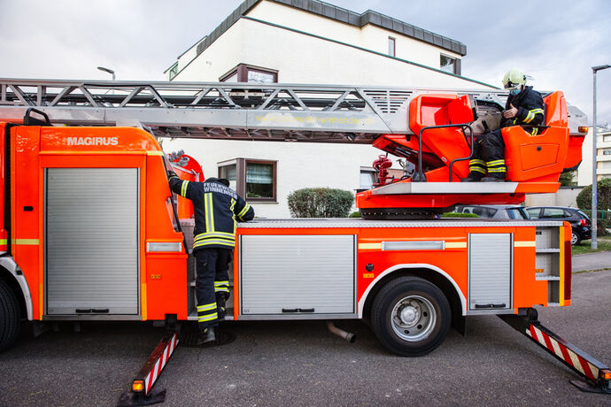 Feuerwehreinsatz Körnle, Winnenden-Schelmenholz, 04.10.2020.