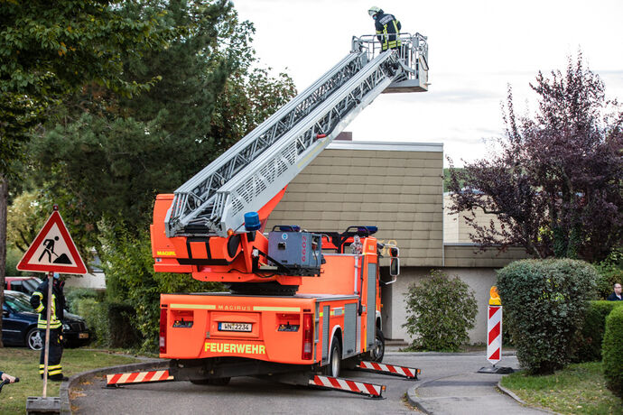 Feuerwehreinsatz Körnle, Winnenden-Schelmenholz, 04.10.2020.