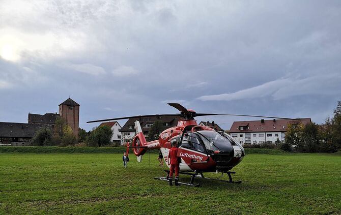 Schorndorf: Kradfahrer wird verletzt auf der BenzstraÃe_3