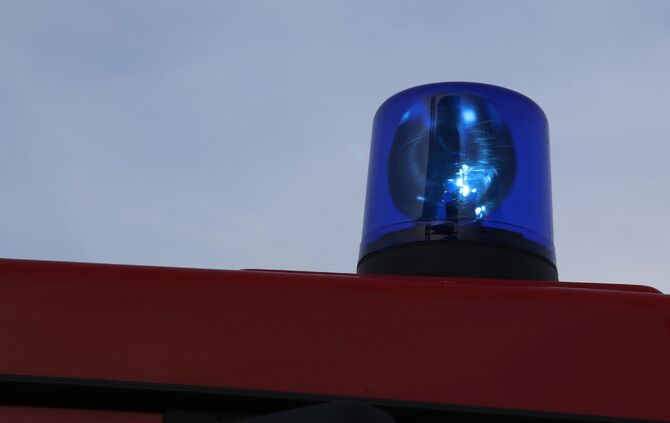 Feuerwehr blaulicht FW einsatz symbol symbolbild symbolfoto