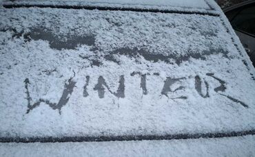 Winter Schnee Auto Fahren symbol symbolbild symbolfoto