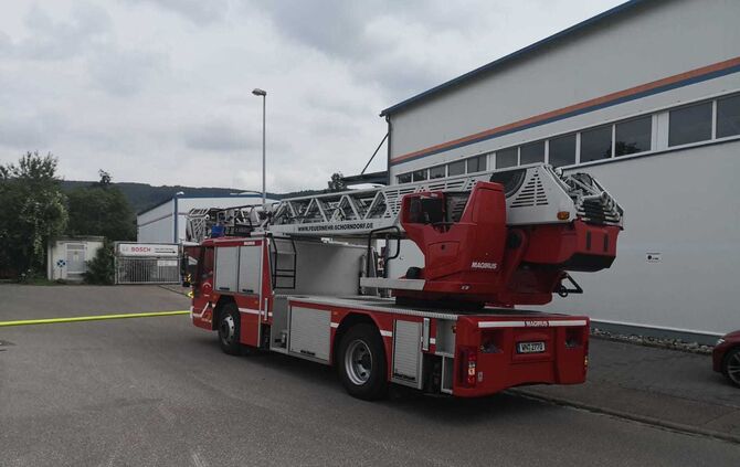 Feuer bei Bosch Packaging in Geradstetten_0