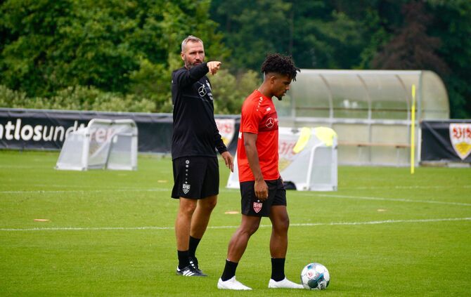 Vormittagseinheit VfB-Trainingslager in St. Gallen_08.07.2019_13