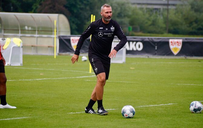 Vormittagseinheit VfB-Trainingslager in St. Gallen_08.07.2019_14