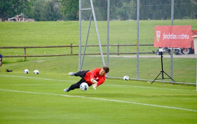 Vormittagseinheit VfB-Trainingslager in St. Gallen_08.07.2019_15