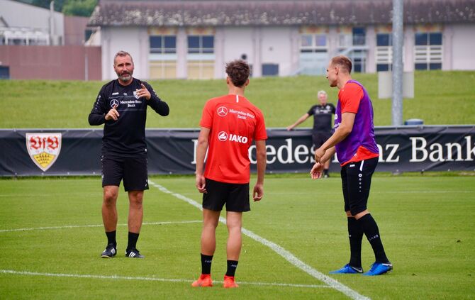 Vormittagseinheit VfB-Trainingslager in St. Gallen_08.07.2019_18