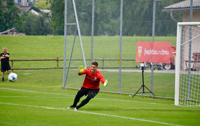 Vormittagseinheit VfB-Trainingslager in St. Gallen_08.07.2019_20