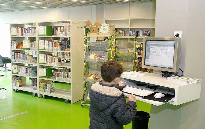Bücherei  Waiblingen Stadtbücherei, Kurze Straße 24.Die Stadtbücherei veröffentlicht ihre Jahresbilanz.