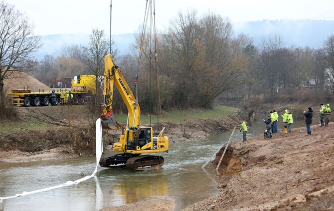 Bagger Plüderhausen Rems geborgen_5