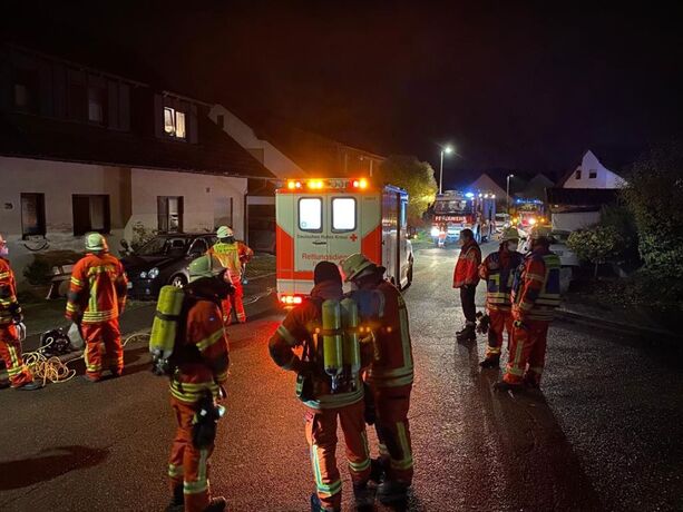 Nach einem Gasunfall in Auenwald kam es zu einem größeren Feuerwehreinsatz