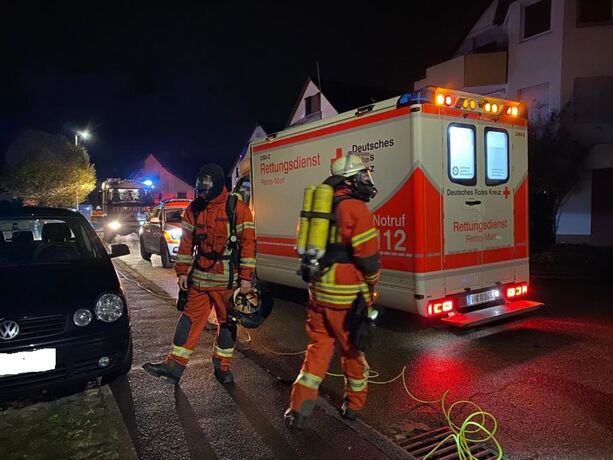Auenwald: Gaskonzentration im Gebaeude - mehrere verletzte
