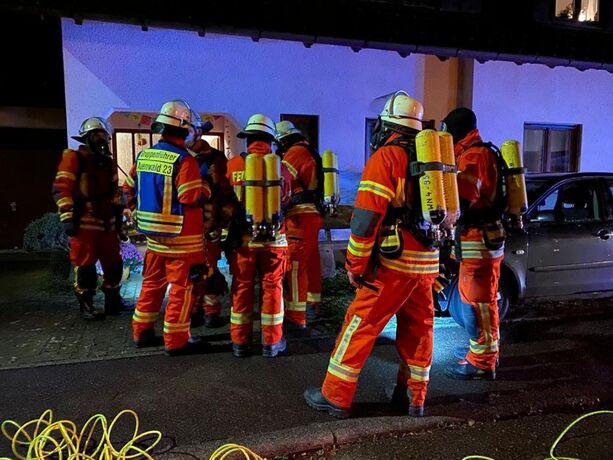 Auenwald: Gaskonzentration im Gebaeude - mehrere verletzte