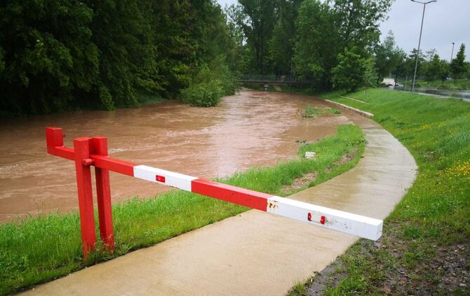 Hochwasser 20190521 Sportpark Rems Schorndorf_4