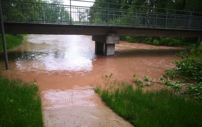 Hochwasser 20190521 Sportpark Rems Schorndorf_5