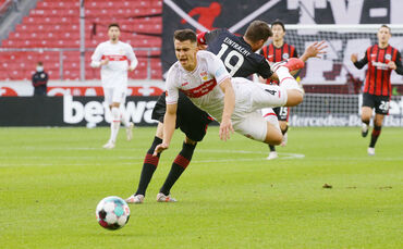 Fußball Bundesliga VfB Stuttgart vs. Eintracht Frankfurt