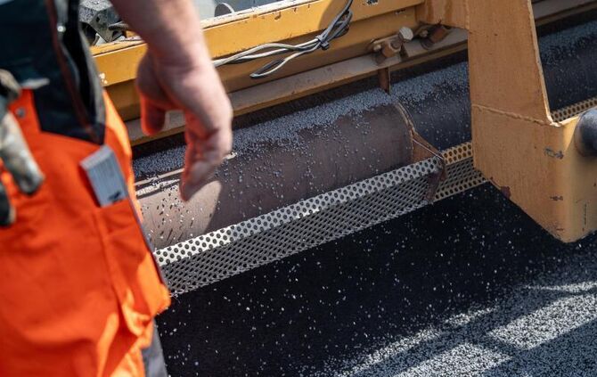 High-Tech-Straßenbelag in Stuttgart