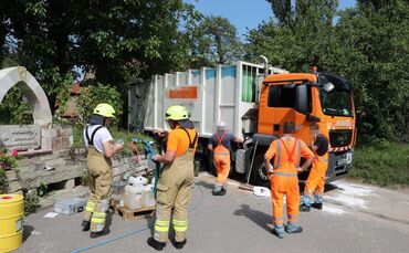 Feuerwehreinsatz in Kernen_0