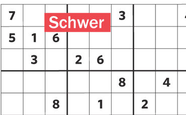 Teaser-Sudoko-schwer