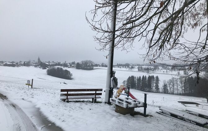 Erster Schnee 2019 Welzheim Kasisersbach_1