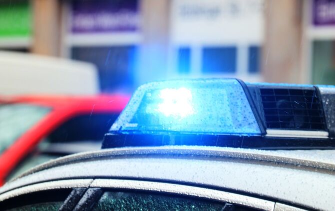 Blaulicht polizei symbol symbolbild symbolfoto