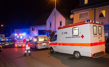 Brand in Küche, Mühlstr., Burgstetten-Burgstall; 12.11.2020.