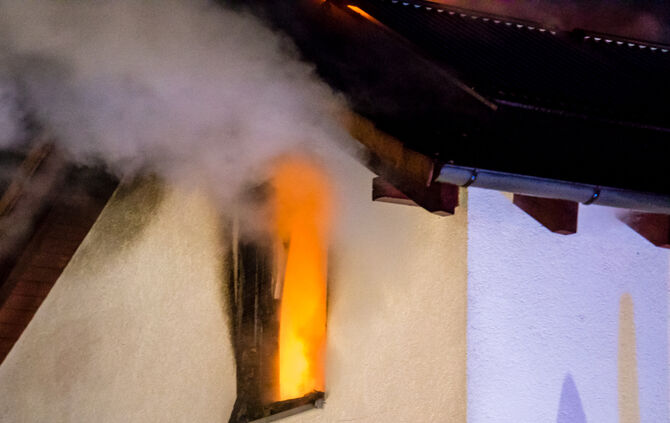 Brand in Rudersberg