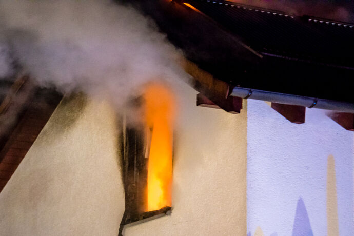 Brand in Rudersberg