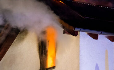 Brand in Rudersberg