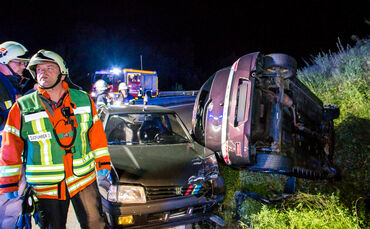 Ein Verletzter nach Unfall auf B14 - Bild 07_0