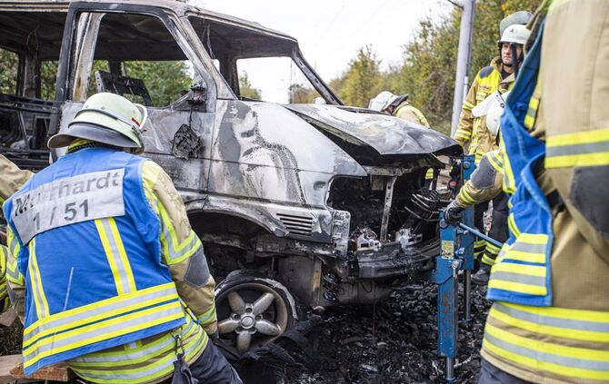 Fahrzeugbrand Murrhardt_1