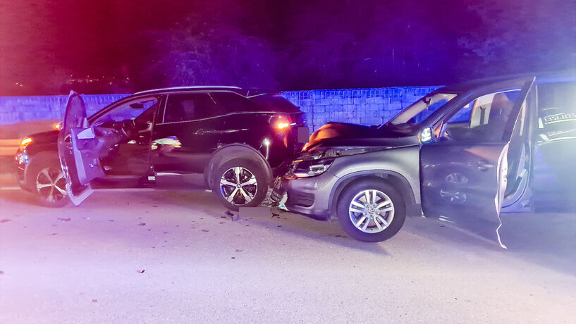 Unfall, L1150, Schorndorf-Haubersbronn, 18.11.2020.