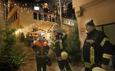 Rudersberg Adventswald Sicherheit Feuerwehr Poilzei_0