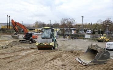 Baustart Park and ride