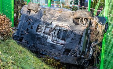 Unfall, Kalkofenstr., Weinstadt-Endersbach, 20.11.2020.