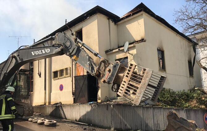 Feuer Göppinger Straße Schorndorf Brand_2