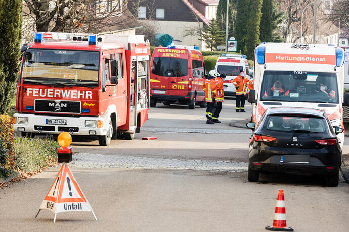 Kellerbrand, Hauffstr., Aspach-Großaspach, 22.11.2020.