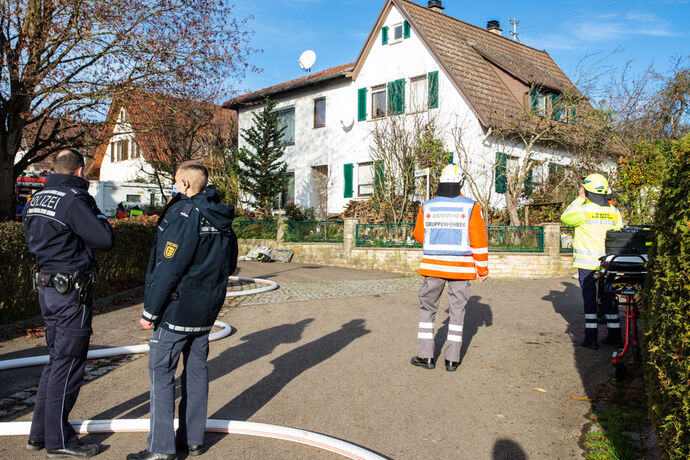 Kellerbrand, Hauffstr., Aspach-Großaspach, 22.11.2020.
