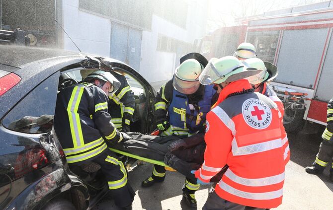 Plüderhausen Freiwillige Feuerwehr Übung Truppmannausbildung Schorndorf Ausbildung Grundausbildung_1