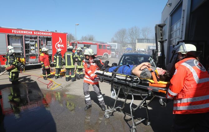 Plüderhausen Freiwillige Feuerwehr Übung Truppmannausbildung Schorndorf Ausbildung Grundausbildung_2