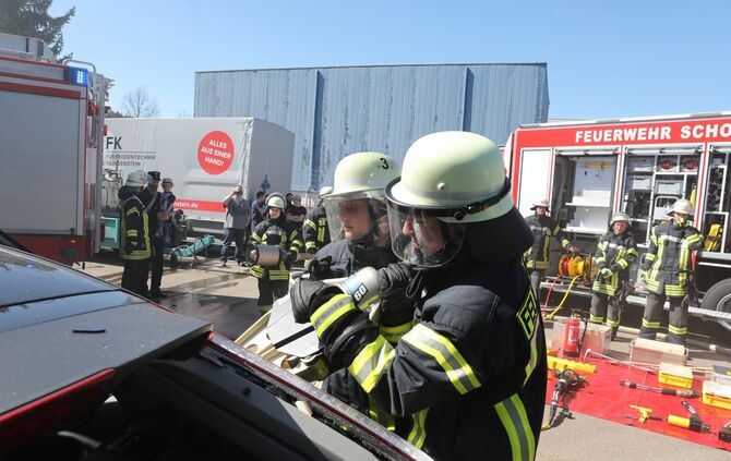 Plüderhausen Freiwillige Feuerwehr Übung Truppmannausbildung Schorndorf Ausbildung Grundausbildung_10