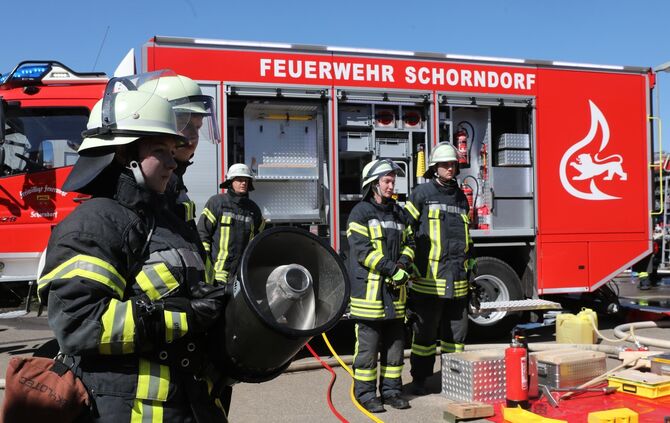 Plüderhausen Freiwillige Feuerwehr Übung Truppmannausbildung Schorndorf Ausbildung Grundausbildung_26