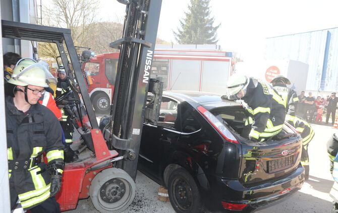 Plüderhausen Freiwillige Feuerwehr Übung Truppmannausbildung Schorndorf Ausbildung Grundausbildung_35