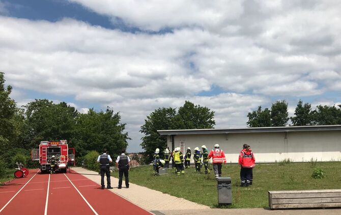 Feuerwehreinsatz an der Staufer Grundschule_2