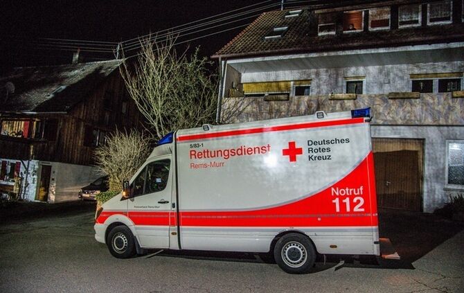Berglen-Hößlinswart - Mehrere Pkw brennen an Gebäude_5